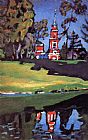 Red Church by Wassily Kandinsky